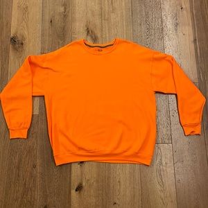 Orange Crewneck sweater